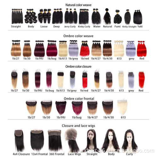 tangle free kinky curly bundles with closure ,deep wave hair brazilian virgin 9A ISEE HAIR